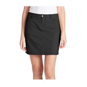Eddie Bauer Black Women's Adventurer 2.0 Tennis Golf Skort Size 8